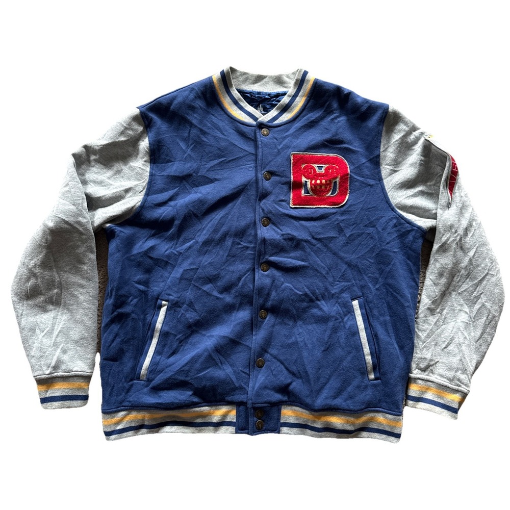 Disney Parks‎ Mickey Mouse WDW 1971 Letterman Jacket Varsity Knit Size XL